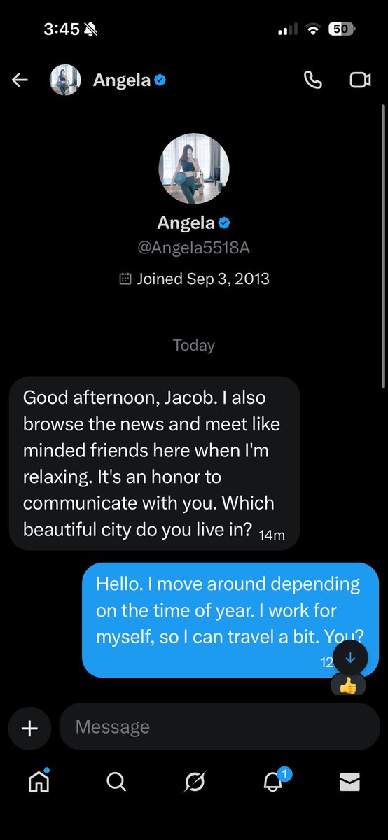 JNetien's tweet image. Hello! I'm warning followers of Angela (@Angela5518A) that the account is just a crypto scammer. He is trying to steal from you all! Just a heads up. You can see my DM interaction with them!
Spread the word and BLOCK THEM! 

@ScottShark37990, @cjperfetti6, @ashortt2011,…