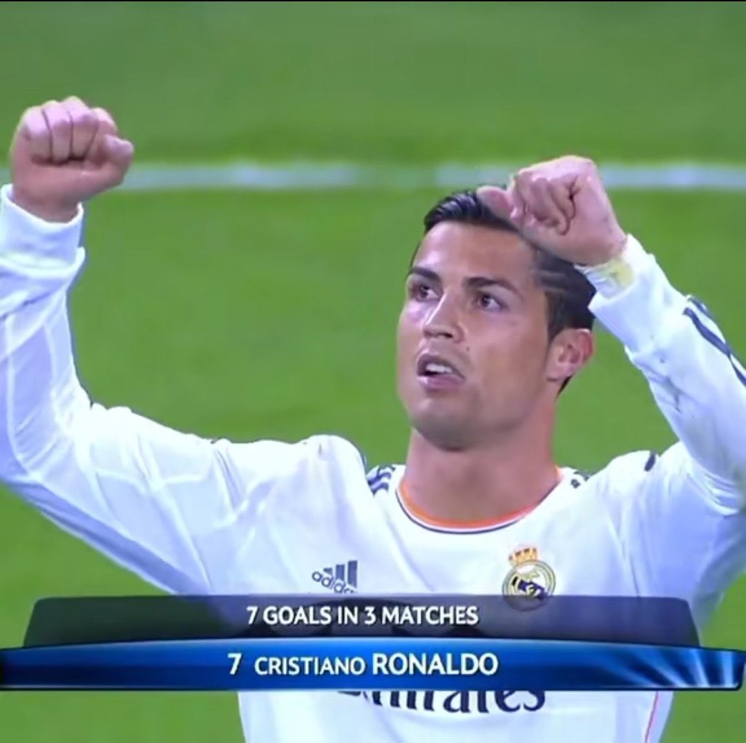 Ronaldo was treating the Champions League like it's the MLS😭😭