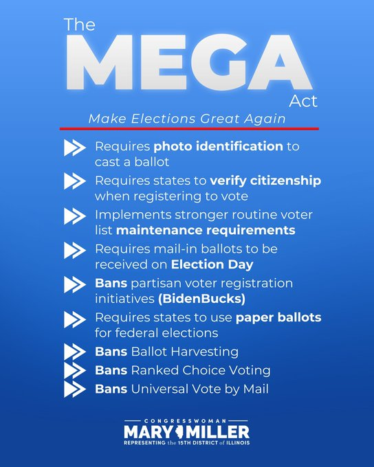 SaltyGoat17's tweet image. THIS is exactly what we need!!

End the filibuster and pass the MEGA Act and Democrats will NEVER win another election!!

And they know it!😎🇺🇸