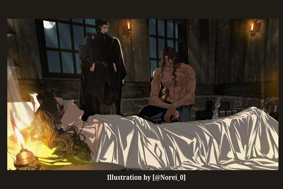 veraroism's tweet photo. My guilt-ridden villain doesn’t get a redemption arc.
He gets another arc of villainy.
This beautifully haunting illustration is done by the great @norei_0❤️
#illustration #OC #villains #ATSVJ #tapascommunity #Vermon #Aroman #Orb #Deeda https://t.co/z08yOOrmpZ