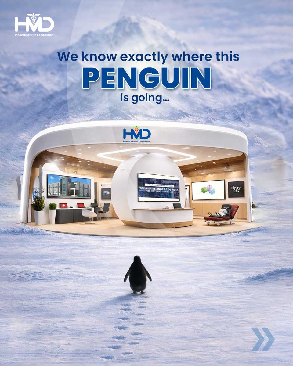 hmdhealthcare's tweet image. Even the coolest know where safety lives. 🐧
Choosing safer healthcare, every single time.
#SaferHealthcare #HMD #PenguinTrend