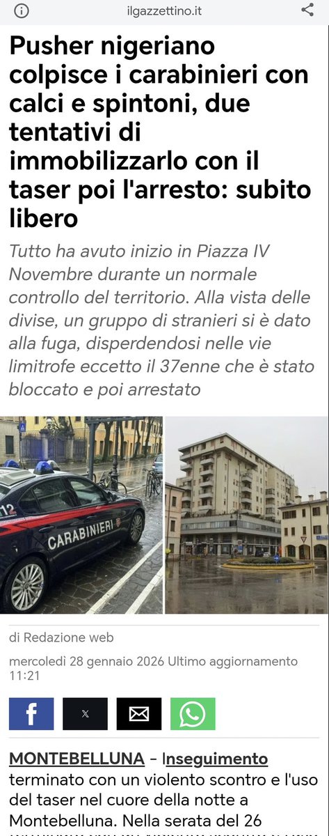 EsercitoCrucian's tweet image. Perché non aveva precedenti penali.

Paese Finito.

#migranti
#MagistraturaDemmerda