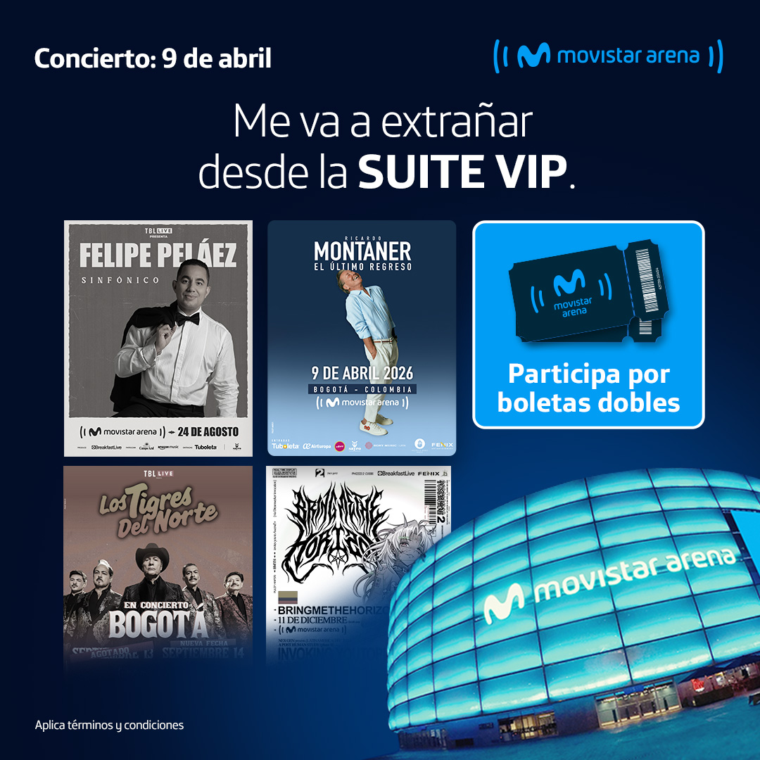 MovistarCo's tweet photo. Canta cada éxito en el 🎵 @MovistarArenaCo  

Participa por boletas para el 9 de abril, comentando las veces que quieras:

Me encanta el romance #MovistarArena

Los comentarios 2.000 y 3.000, si cumplen los términos, se las llevan: https://t.co/BD0Zsm3ntU https://t.co/YVpeHriSuZ