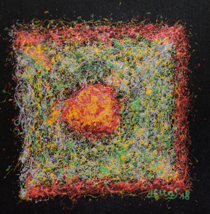 Art of the Day! "Janela / Fenster 2018  45 x 45 cm". Buy at: ArtPal.com/Art-dELLaS?i=1…