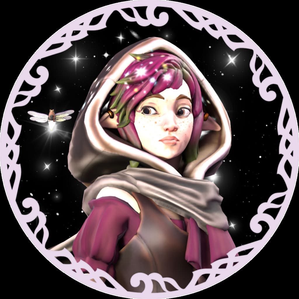 HeroOfTheForge's tweet photo. @HeroForgeMinis Forest gnome swarmkeeper ranger/land druid, Fiona Glittershade. She may seem harmless, but don't cross her, or you'll get a face full of magic stone sling shots and a shocking swarm of her fey lightning bugs.

Don’t sleep on her friend Tickles (or let him sleep on you!) https://t.co/1pabczhwr0