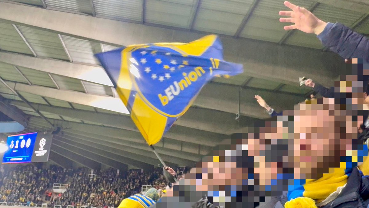 bEUnion_rusg's tweet photo. Fier! #RUSG #USGATA #UEFACL #ChampionsLeague https://t.co/8GB5Peto8b