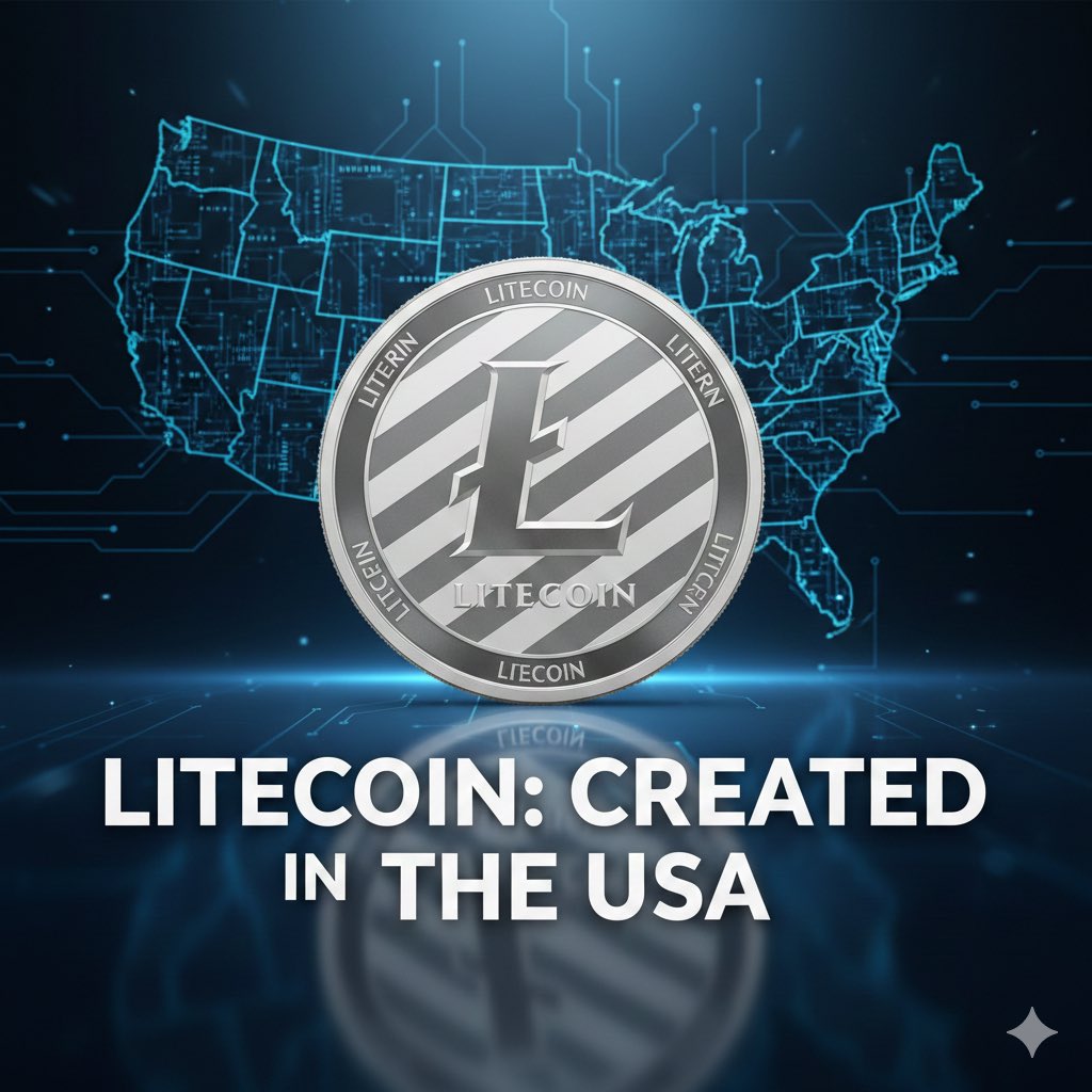 BtwCrypto's tweet photo. Litecoin, created in the USA.

$LTC https://t.co/M69iE6AQPW