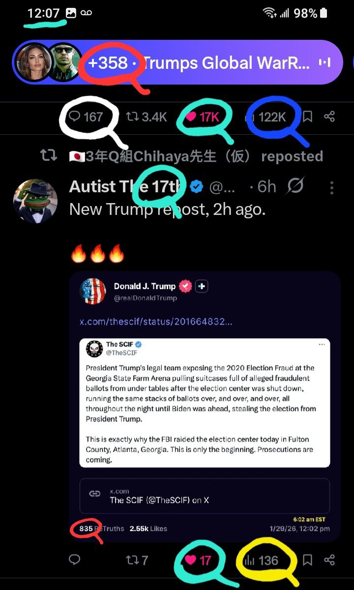 DeanDavis33's tweet image. 🐸1️⃣7️⃣ #Seventeen 🪞
1️⃣2️⃣2️⃣ #OneTwoTwo 
1️⃣3️⃣6️⃣ #OneThreeSix 
1️⃣6️⃣7️⃣ #OneSixSeven 
1️⃣2️⃣7️⃣ #OneTwoSeven 😎
3️⃣5️⃣8️⃣ #ThreeFiveEight 🪞
🎰 #WhatAreTheOdds 🪽