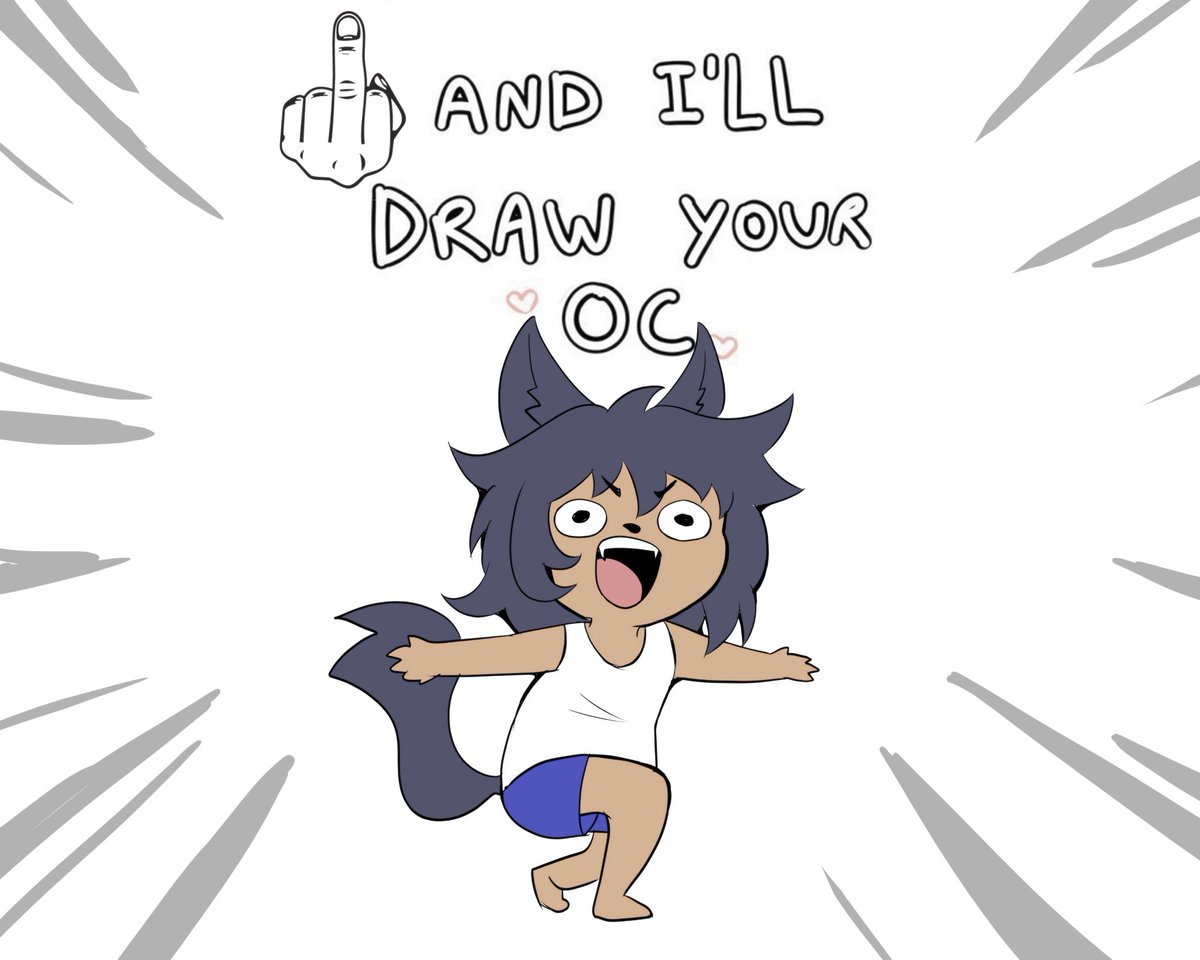I'll be streaming this Saturday, 1/31st at 4 PM CST! Make sure to show up to see if your OC gets drawn!

- Just submit your OC, any Requests must be asked, SFW and I'll approve of them or not.
[This is to avoid spending too much time on one OC at a time]