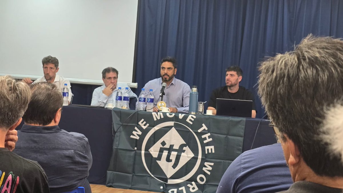 En representación del Ministerio de Trabajo, los asesores <a href="/luchoroaok/">Luis Roa</a> y Lilia Alonso participaron del Seminario sobre la reforma laboral en Argentina, organizado por la Secretaría Regional Adjunta de la Federación Internacional de los Trabajadores del Transporte (ITF).