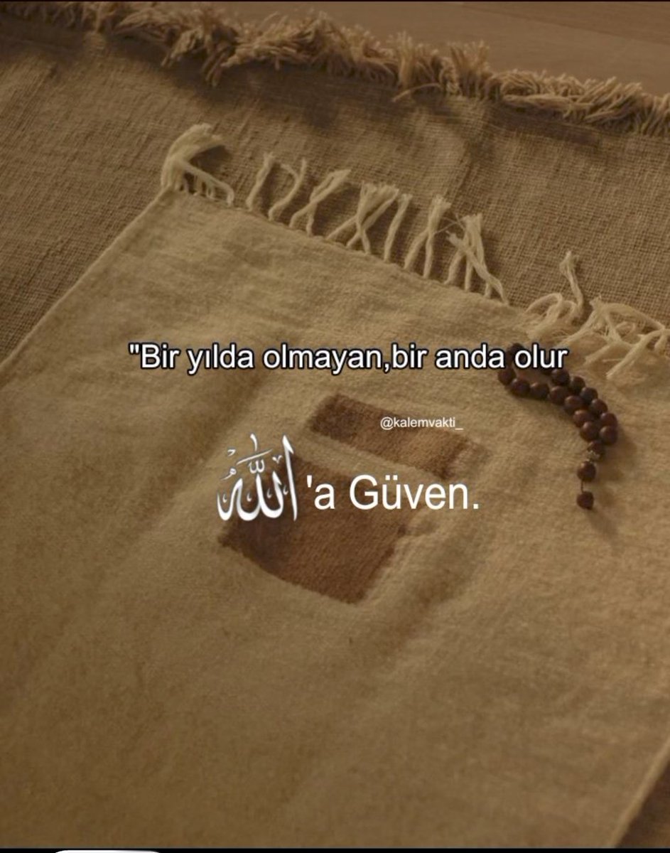 "Bir yılda olmayan.bir anda olur."