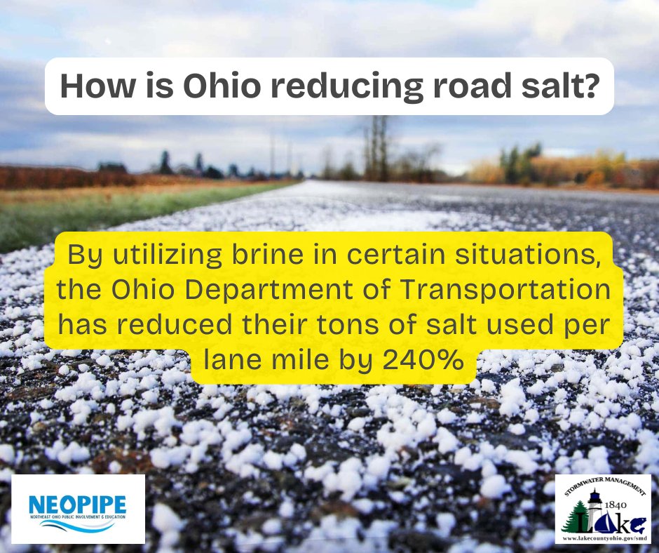 #SaltSensibly #LoveYourLakeErie