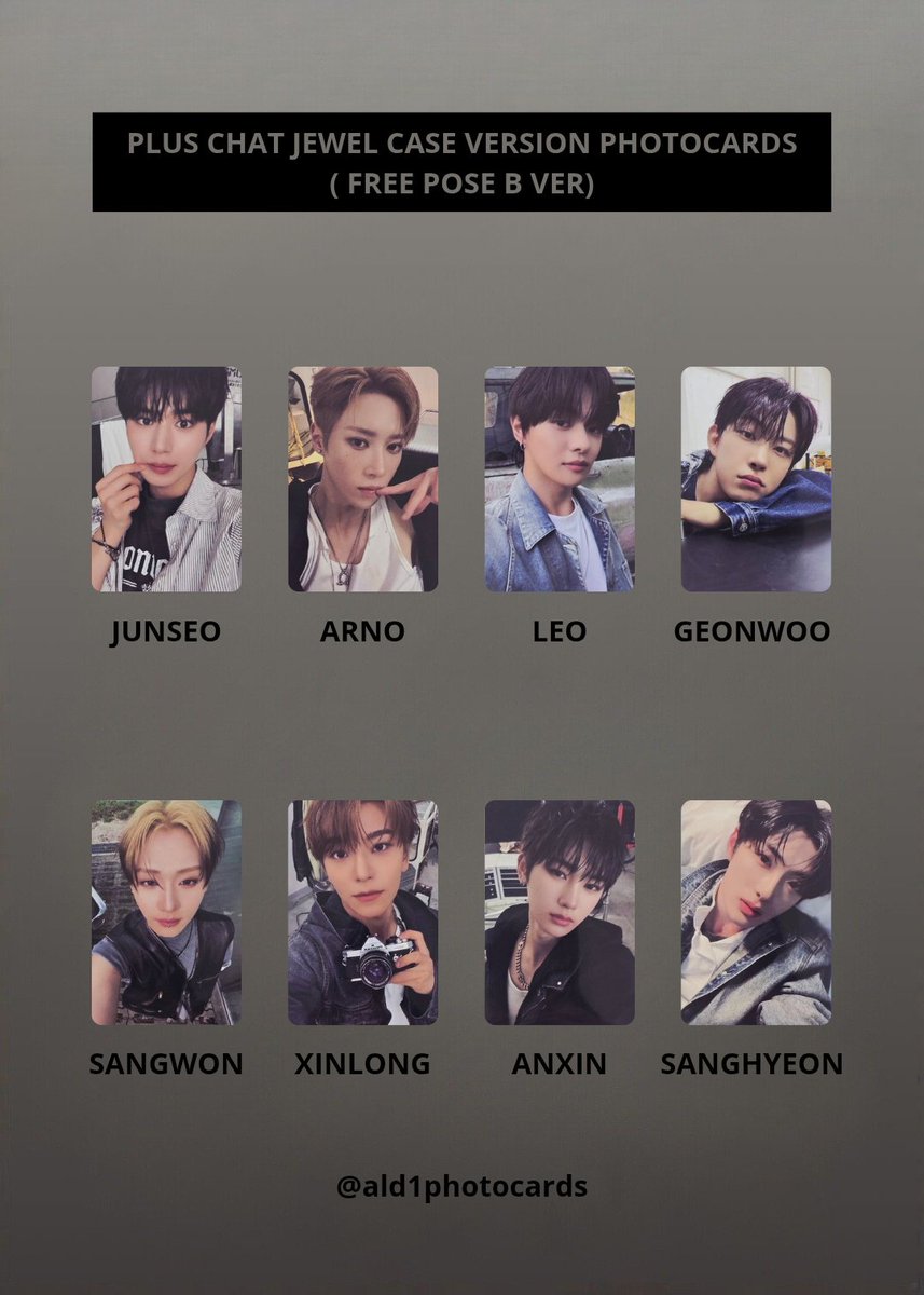 ALD1 PHOTOCARDS tweet media