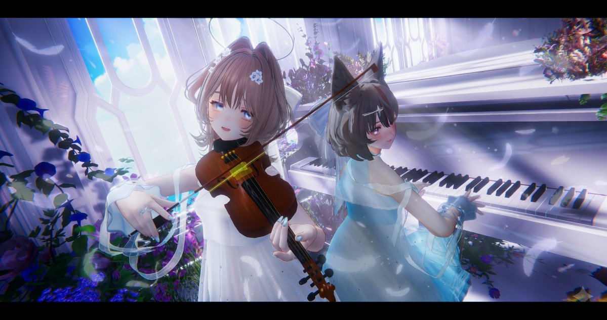 「響き止まぬ想いは、歌となり君へ届く🎹🎻」

🔵→ <a href="/kosmik_vr/">Kosmik 💫</a> 

#VRChat 
#Marycia3D 
#INTEGRAL_CAM