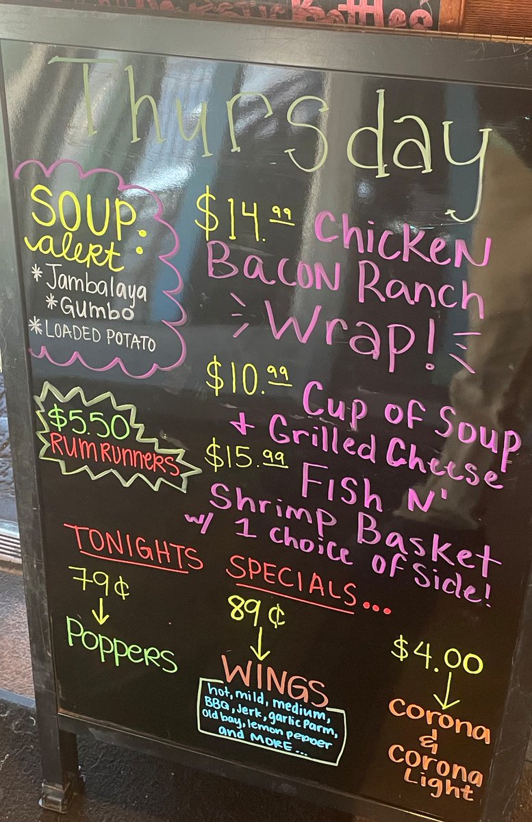 HarpoonLarrysVB's tweet photo. Harpoon Larry's Oyster Bar 216 24th Street Virginia Beach Va. 23451 
Thursday at Harpoon's 🦈 https://t.co/hWAzi3Qhvy