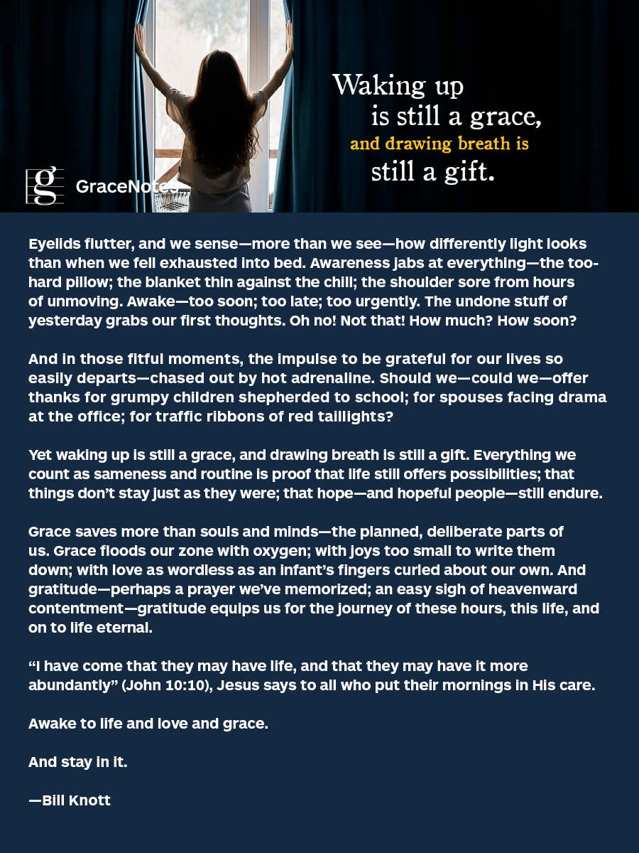 This Week’s GraceNote:  Early Gratitude
￼#morningrituals
 #dailymotivation
#dailywisdom 
#GratitudeDaily #GratitudeMatters