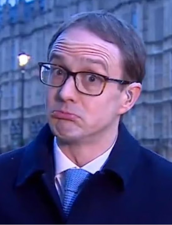 On his BBC salary, after tax it will take this little fucking weasel about 5 yrs from now... To become a millionaire, he obviously thinks it is worth promoting Reform and doing his best to discredit Sir Keir Starmer. Integrity? Zero. I'm ashamed he's from Yorkshire.