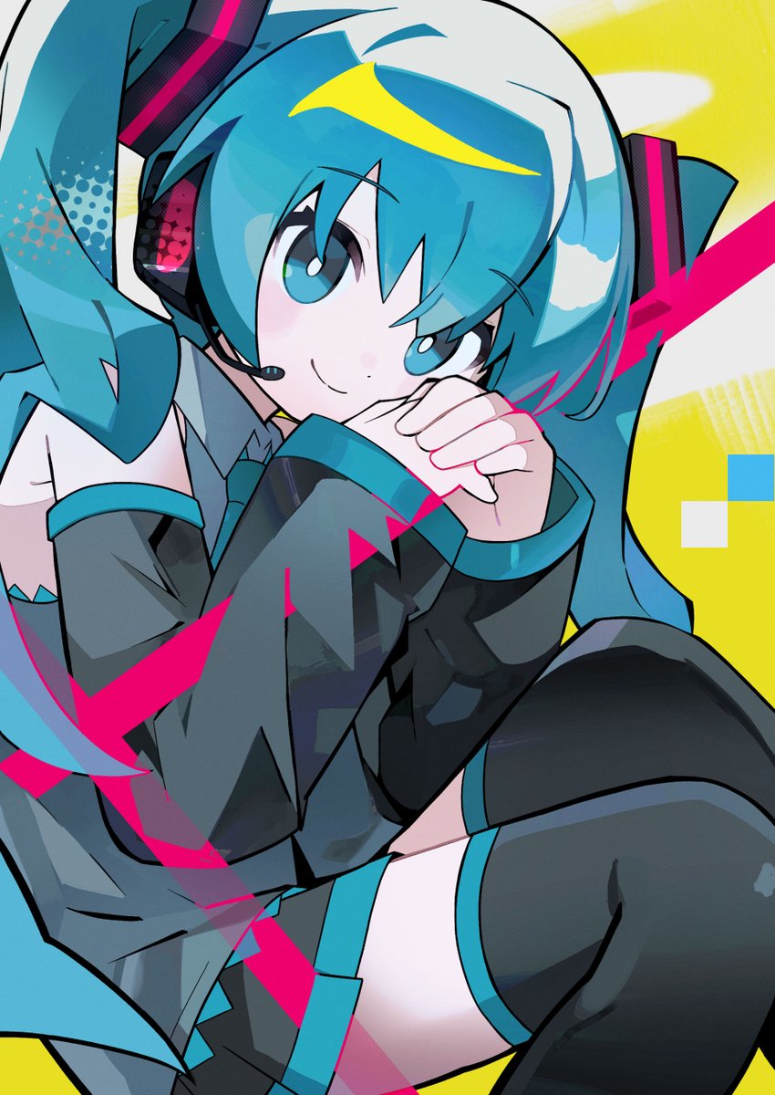 #初音ミク
half