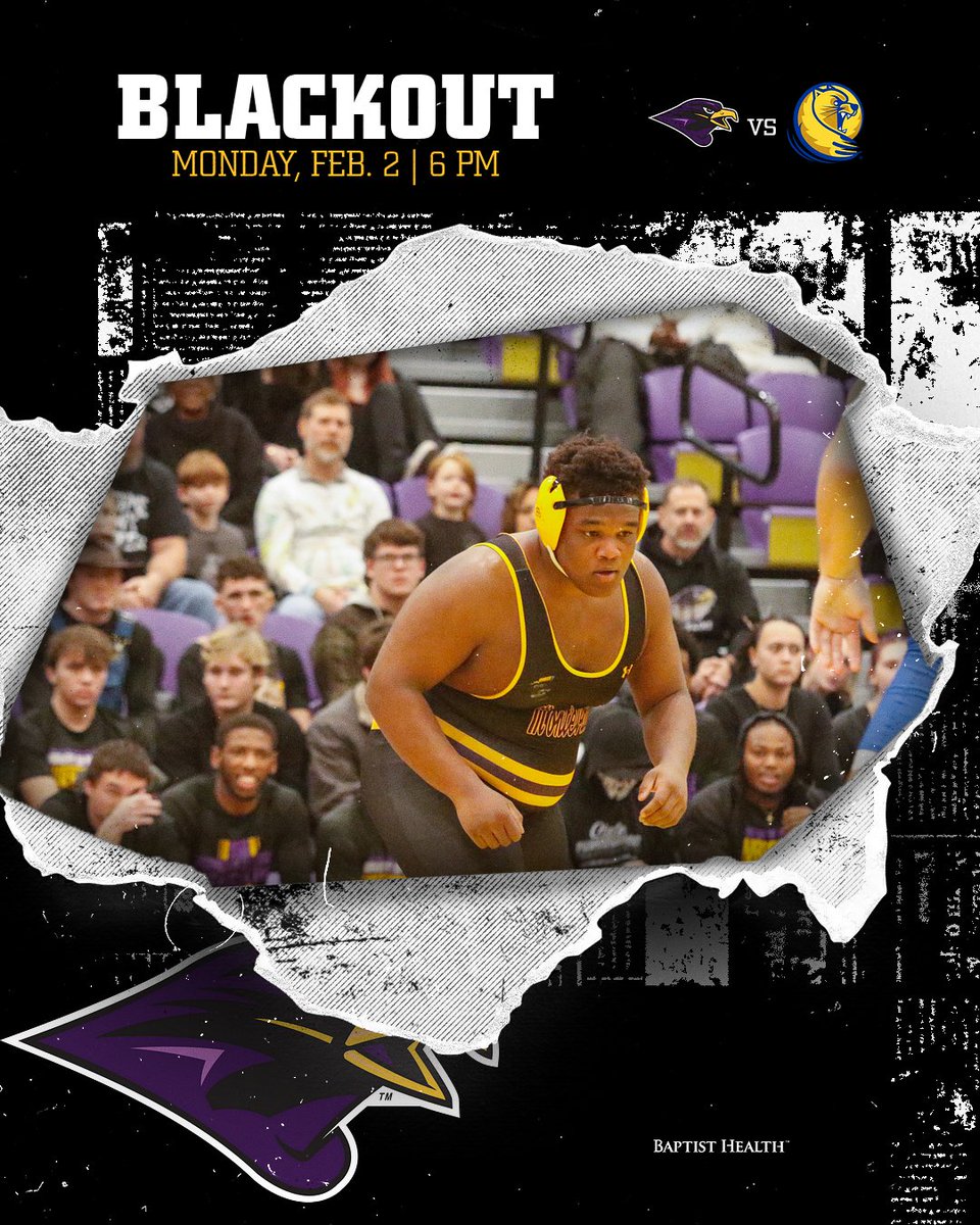 𝐌𝐎𝐍𝐃𝐀𝐘 𝐍𝐈𝐆𝐇𝐓. 𝐁𝐋𝐀𝐂𝐊𝐎𝐔𝐓. ⚫️🚨

The Falcons host No. 15 Lander Monday night with the <a href="/ConfCarolinas/">Conference Carolinas</a> West Division regular season title on the line!

Falcons, we need YOU to pack the SAC, wear black, and bring the energy!

#TogetherWeRise