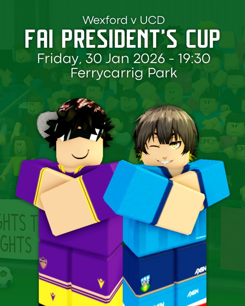 Roblox League Of Ireland tweet media