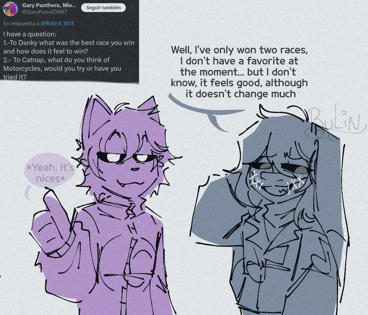 Last ask because I'm tired😞

#SmilingCrittersAU #SmilingCrittersOC #SmilingCritters  #Catnap