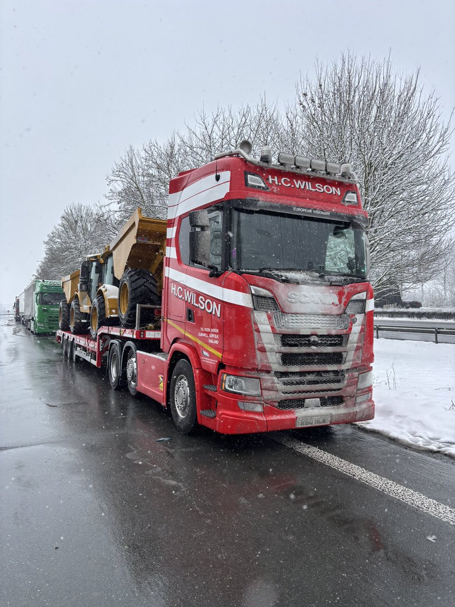 Bit snowy in Germany at the minute 🤣