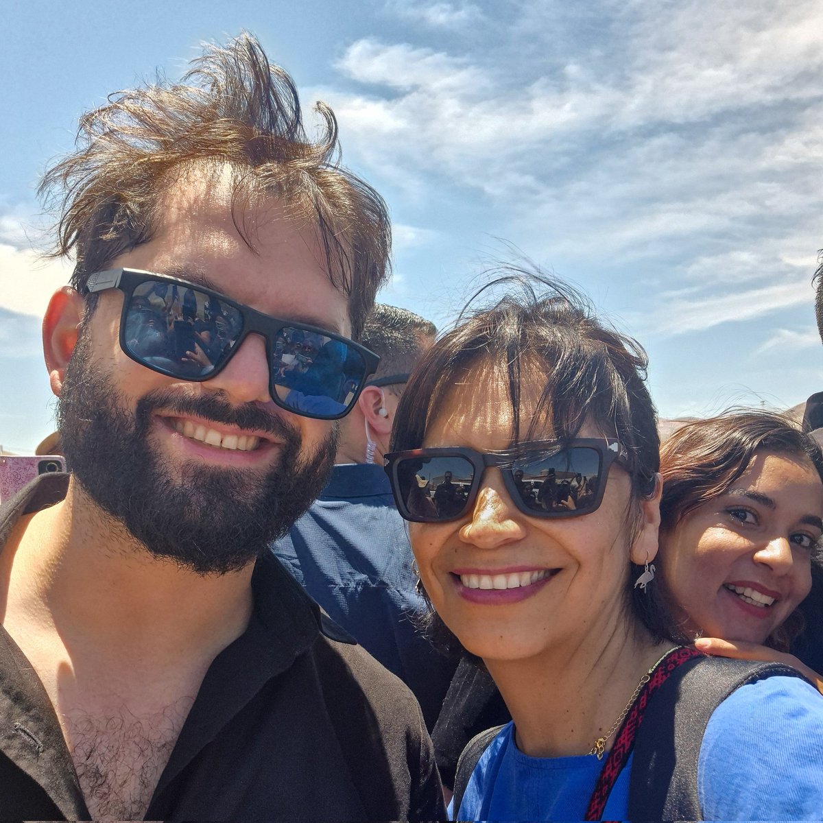 Hoy se firmaron los decretos de creación de 6 áreas protegidas de salares en Diego de Almagro. Fue muy emocionante estar en este hito histórico donde hicimos los estudios científicos e informes técnicos de los salares.