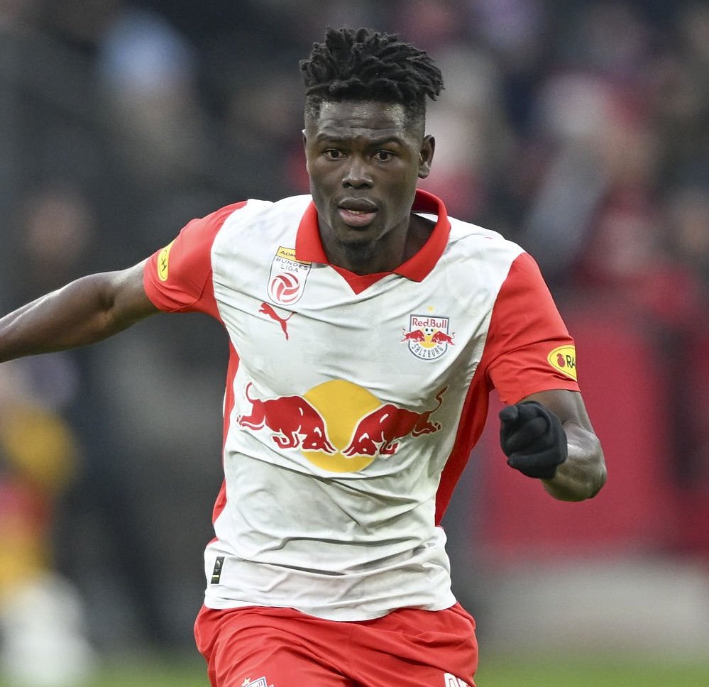 BenBocsak's tweet photo. 🇨🇮 Karim Konaté is such a tremendous young talent. 

14 months ago he suffered a terrible ACL injury. 

Tonight started his first game since the injury against Aston Villa and he immediately scored. 

He averages a goal or assist every 86 minutes in his Salzburg career so far. Incredible record. A player to keep a close eye on.