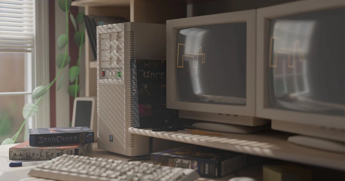 kotecinho's tweet image. Maingear Retro98