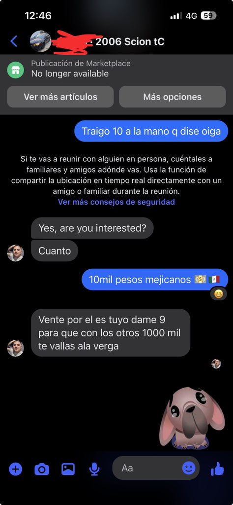 Ya no quieren vender hoy en dia