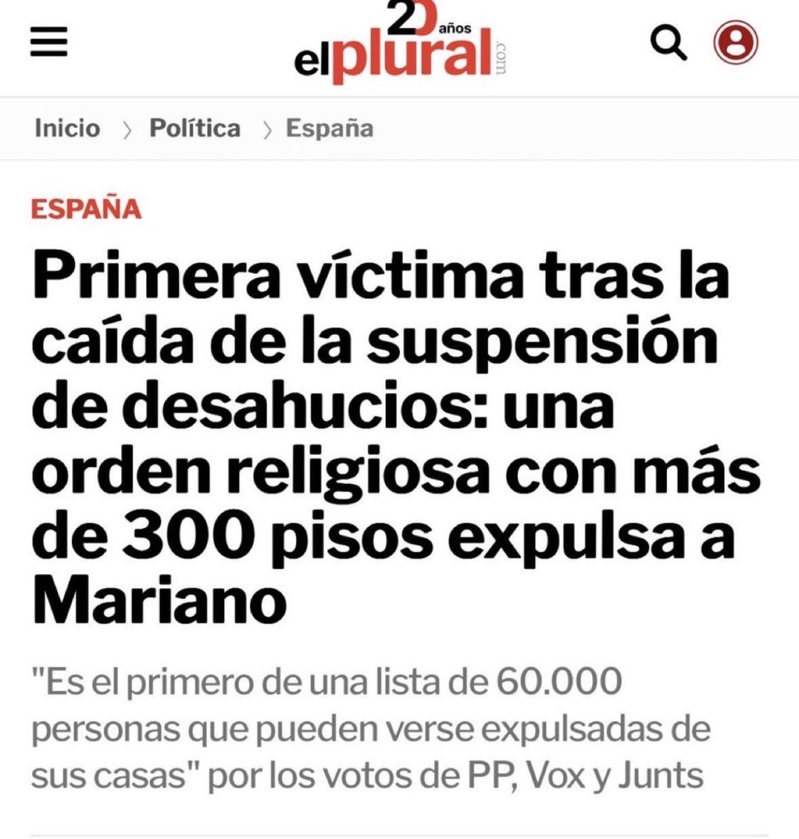 Estas son las consecuencias del voto en contra de PP, Vox y Junts.
A Dios rogando y con el mazo dando.👇