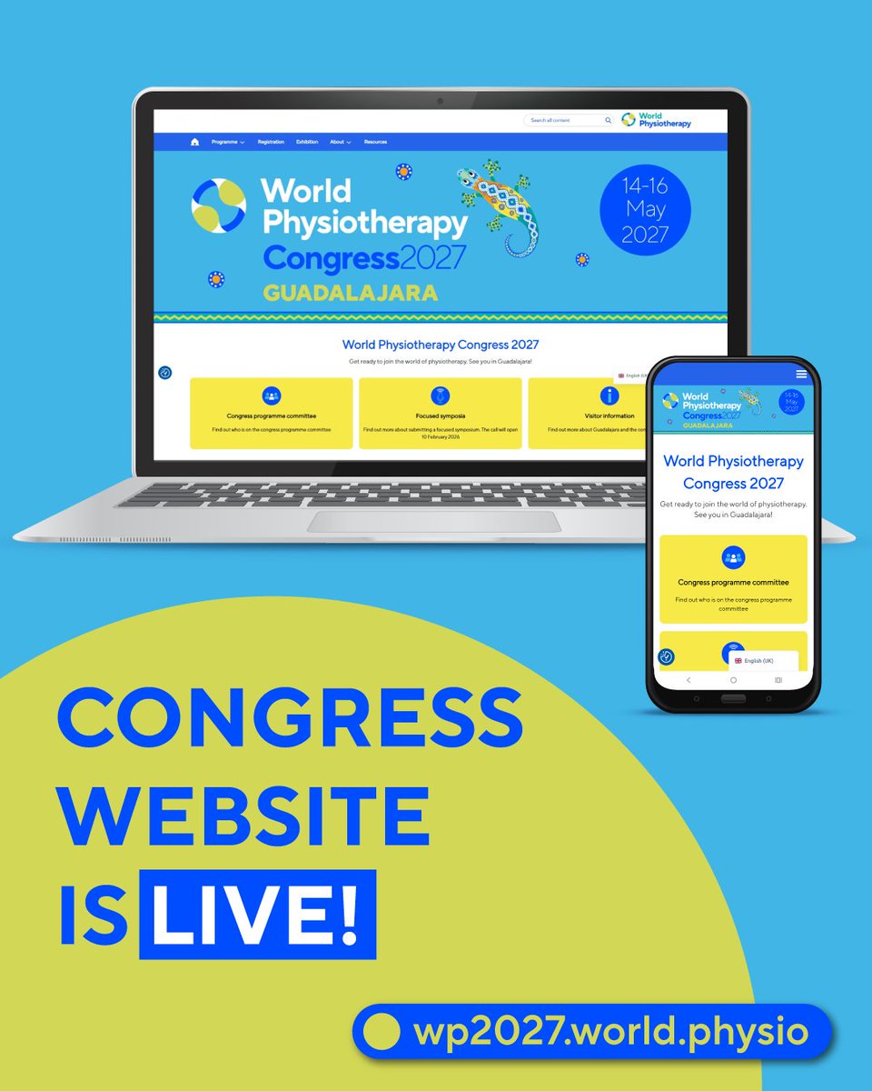 World Physiotherapy tweet media