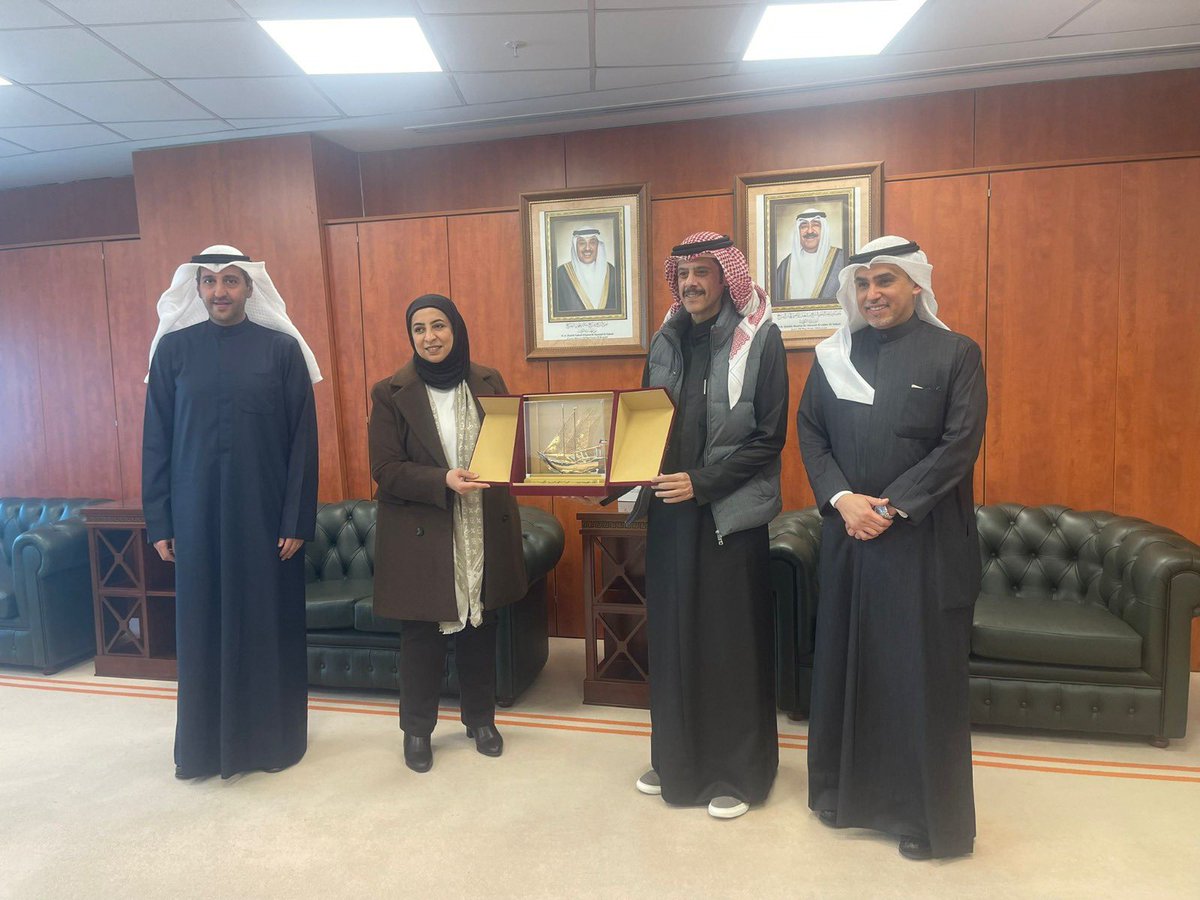 خلال استقبال العصيمي لنائب رئيس الجمعية تعاون بين الهيئة العامة للقوى العاملة و " المهندسين "