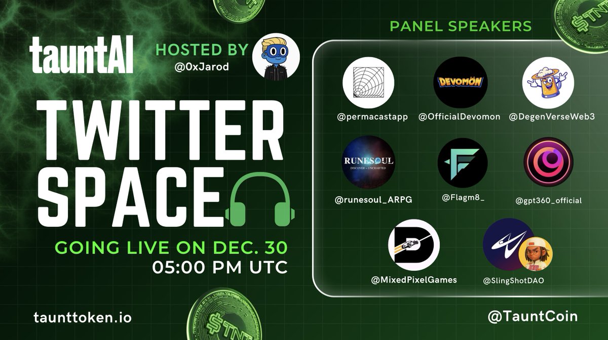 Taunt Live | powered by tauntAI tweet media