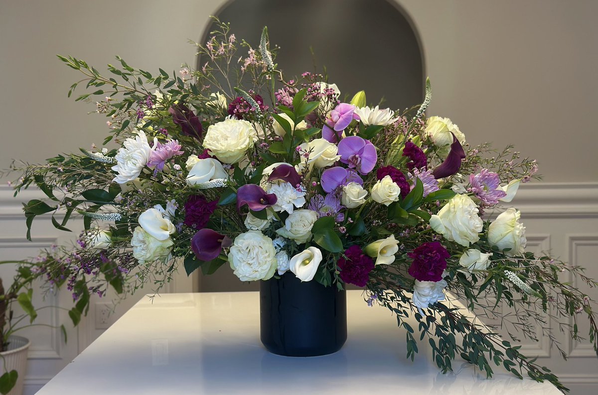 40 min, 18 calla lilies and 1 latte later…