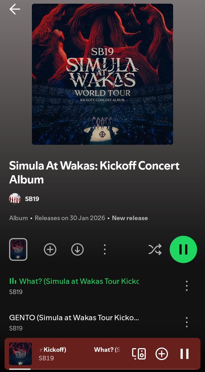 Jusko. Bat ako naiiyak 😭

GOOSEBUMPS 🔥

SB19 SAW CONCERT ALBUM
<a href="/SB19Official/">SB19 Official</a> #SB19
#SaWKickoffConcertAlbum