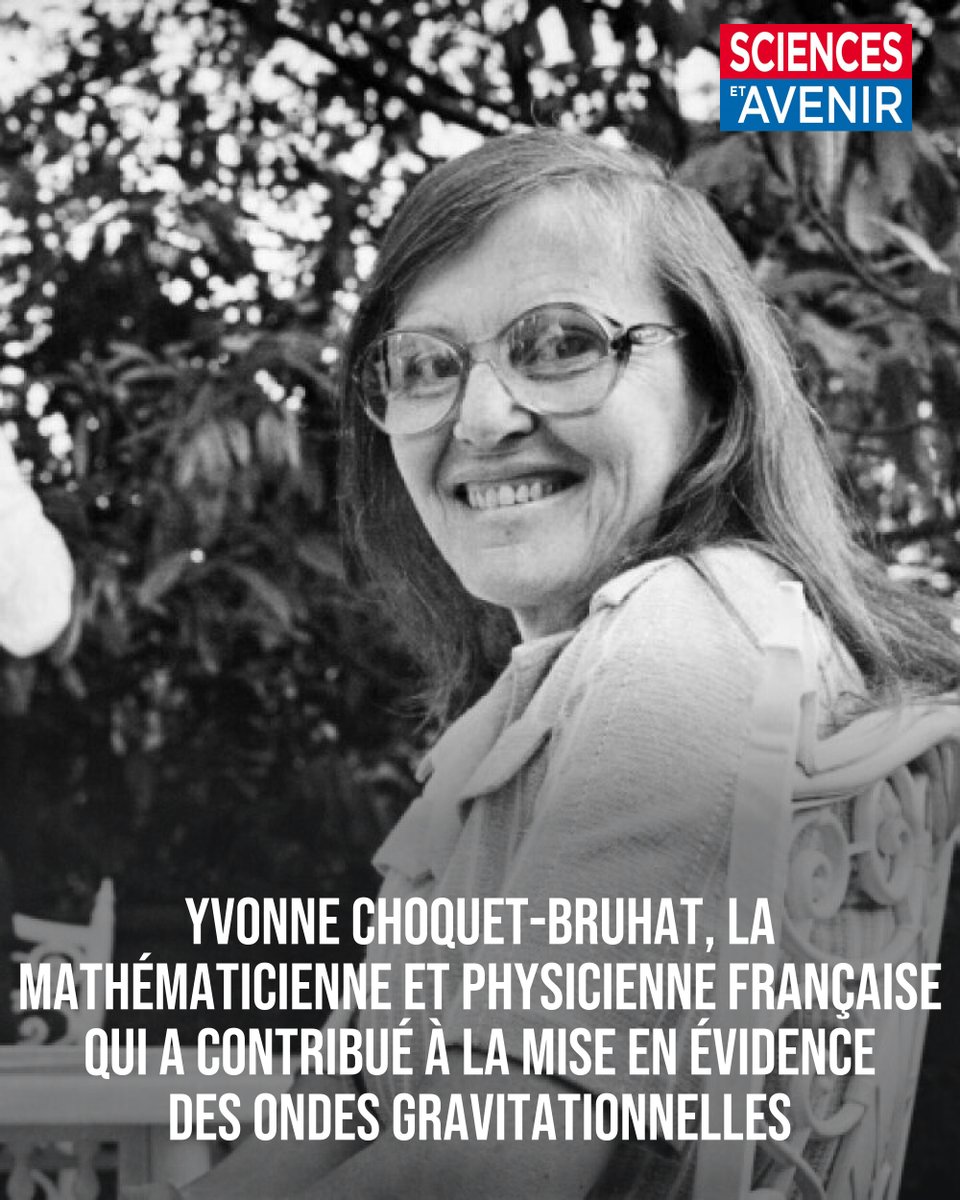 Sciences_Avenir's tweet photo. Son nom devrait bientôt apparaître sur la tour Eiffel, aux côtés de ceux de 71 autres femmes scientifiques (et ceux des 72 hommes déjà inscrits).

Rencontrez Yvonne Choquet-Bruhat, première femme élue à l'Académie des sciences 👉 https://t.co/sgwCgsg1Wq https://t.co/EaWQQr5Zjn