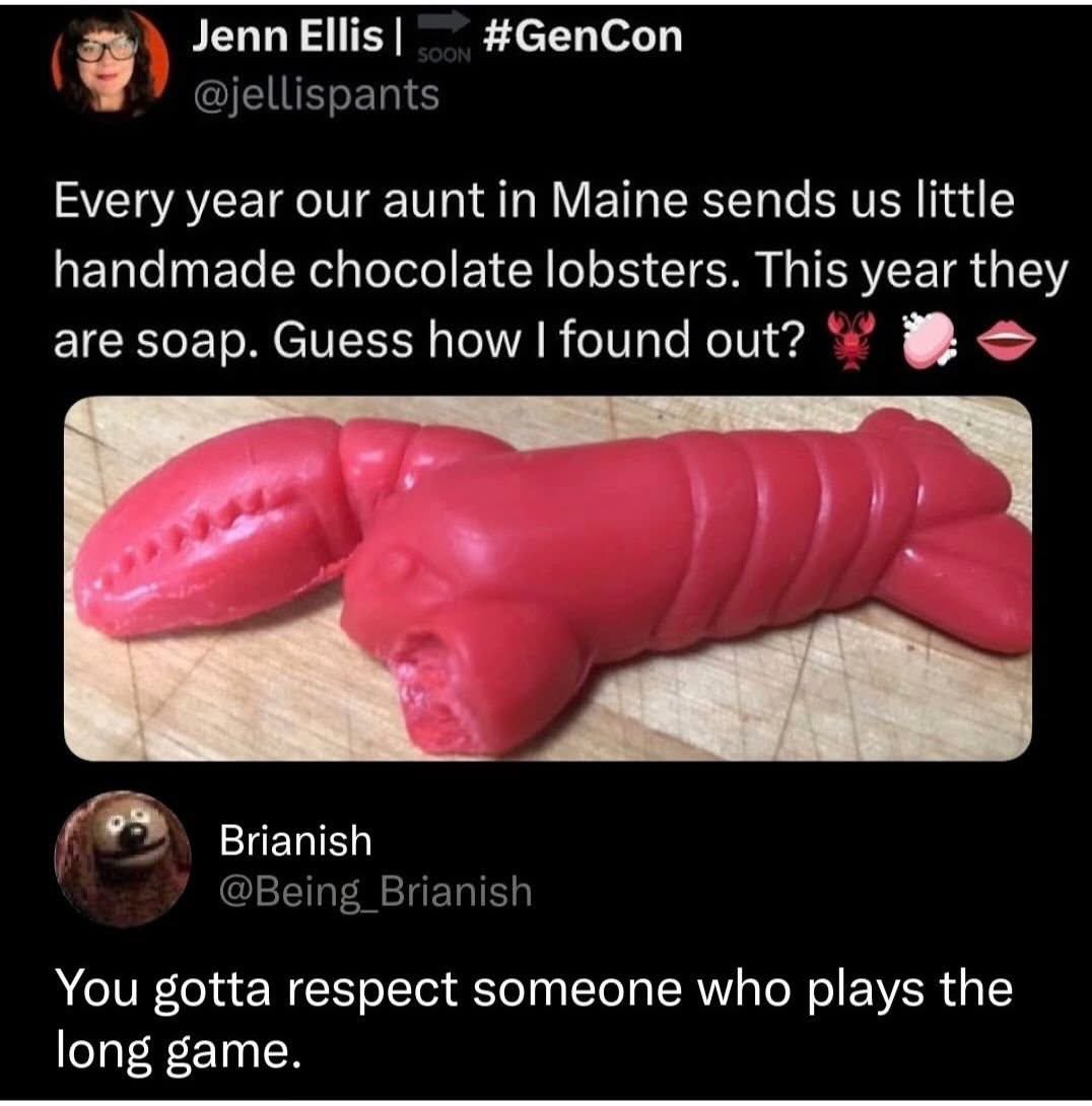 BadQualityMemes's tweet image. 🦞