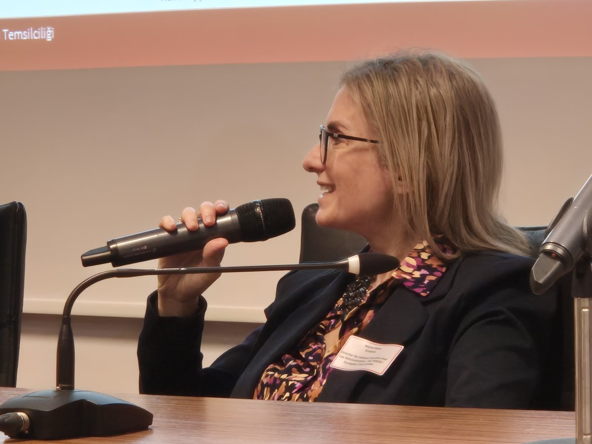 WomenInTradeBxl's tweet photo. 🙂Welcome to 1st female ambassador of Turkiye to EU! 🙏@TC_AVBIRDT for hosting Women in Trade for her 1st speech in Brussels. Packed room.👏
Constructive @EU_Taxud discussion on CBAM with wide range of stakeholders... https://t.co/SSd9pPsBNY
