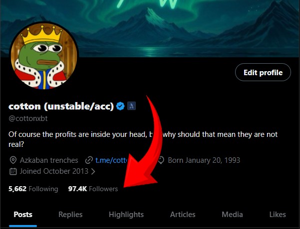 cotton (unstable/acc) tweet media