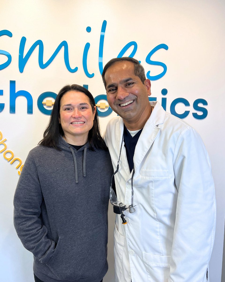 smilesortho's tweet image. Jessica has officially completed her orthodontic treatment and got her braces off! 🎉 Congratulations on your beautiful new smile! 😁✨

➡️ Swipe to see her amazing before-and-after transformation. 

#SmileTransformation #OrthodonticTreatment #Braces #SmilesOrthodontics
