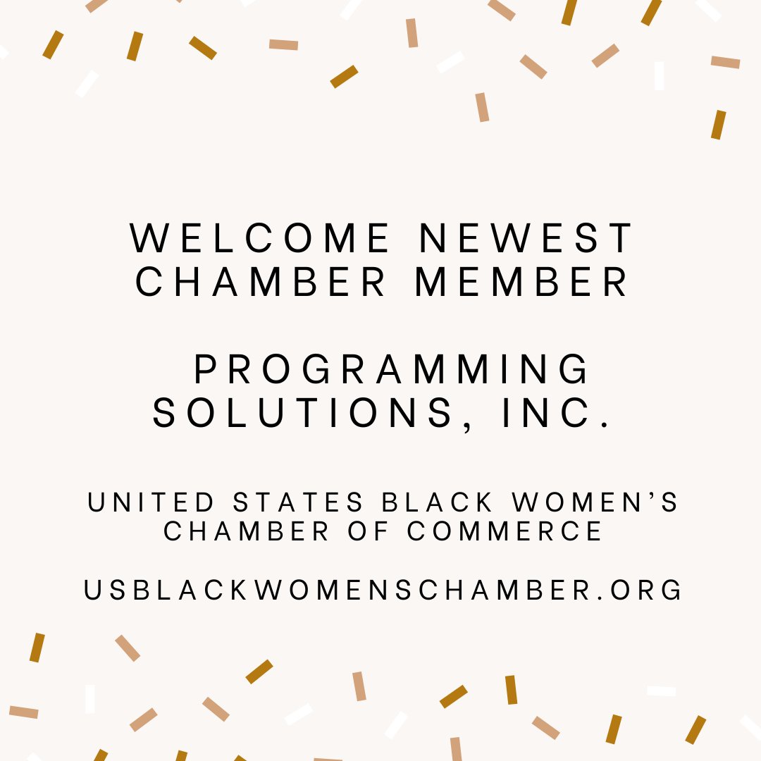 Welcome to our newest #Chamber member Programming Solutions, Inc.!