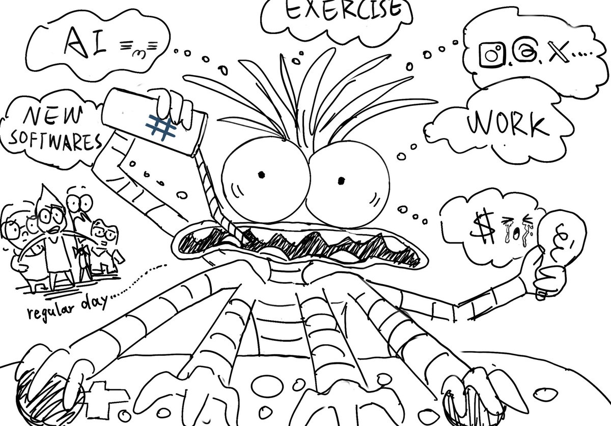 So many things to worry about … I need a message chair for my little anxiety = ω =
#insideout2 #pixar #anxiety