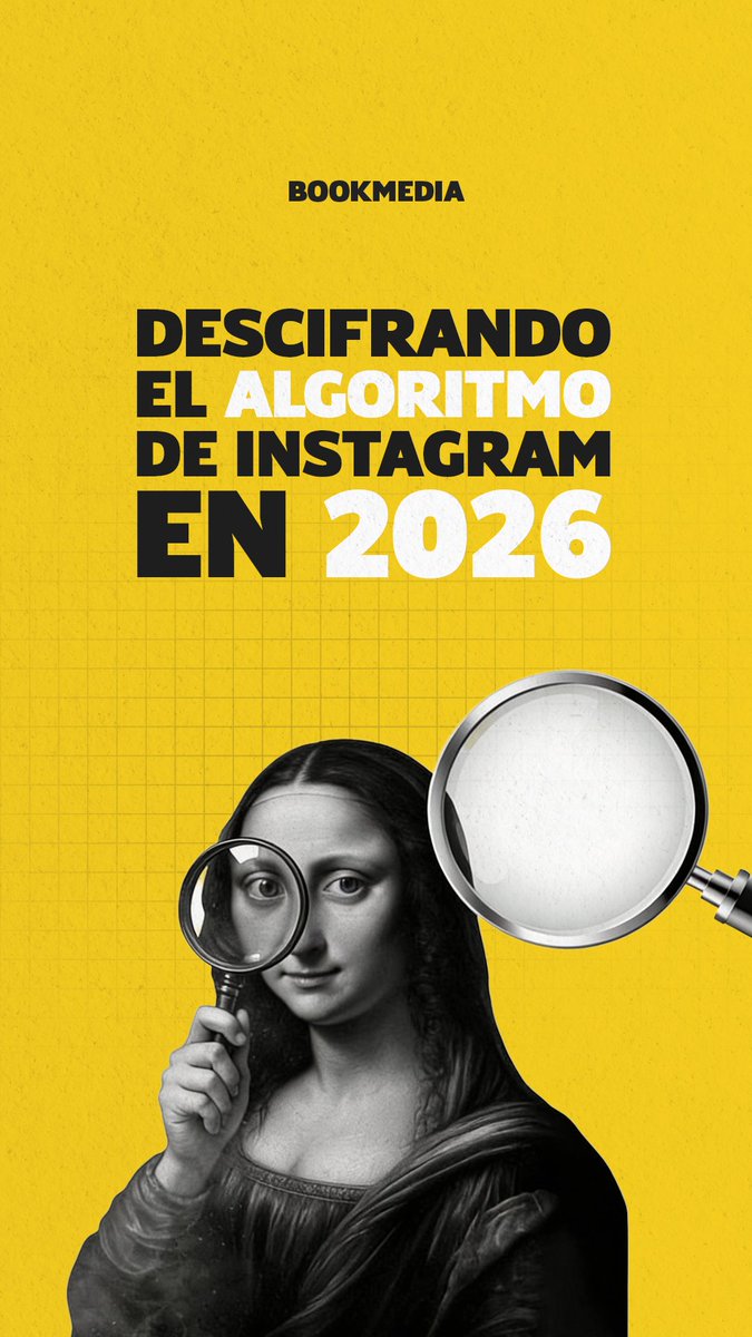 Bookmediacorp's tweet photo. Descifra el algoritmo del 2026 y mejora los resultados de tu contenido en RRSS https://t.co/IptJwAxBgK