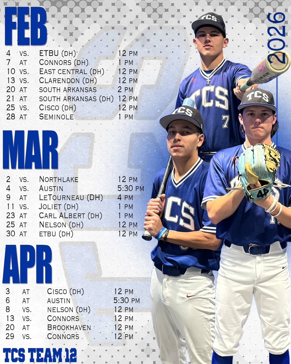 TCS Baseball tweet media