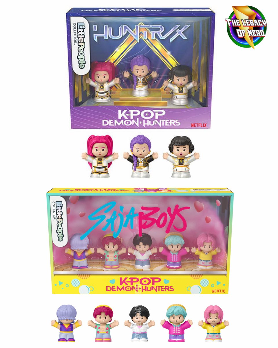 New look at the KPop Demon Hunters Little People Collector Sets of
