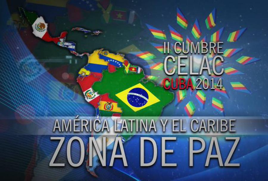 Se cumplen 12 años de la Proclama de América Latina y el Caribe como #ZonaDePaz en la Cumbre de la CELAC, en La Habana. 
Ante las amenazas imperialistas que socavan la seguridad regional, resulta imprescindible preservar la unidad e integración de Nuestra América.

#CubaEstáFirme