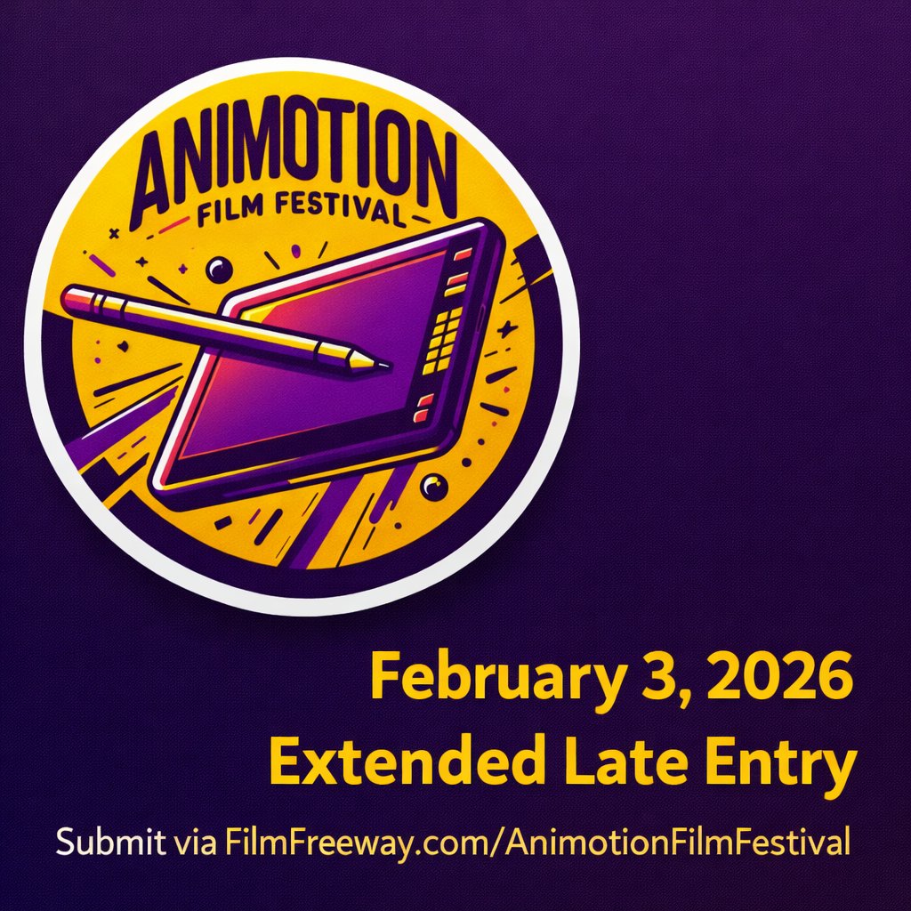 OPEN CALL!  filmfreeway.com/AnimotionFilmF… #2danimation #3danimation #stopmotion #shortfilm #featurefilm #cartoon #filmfestival #redcarpet #festival #animatedshort #cinema #film #opencall #animation #comic #comics #anime #animotionfilmfest #script
