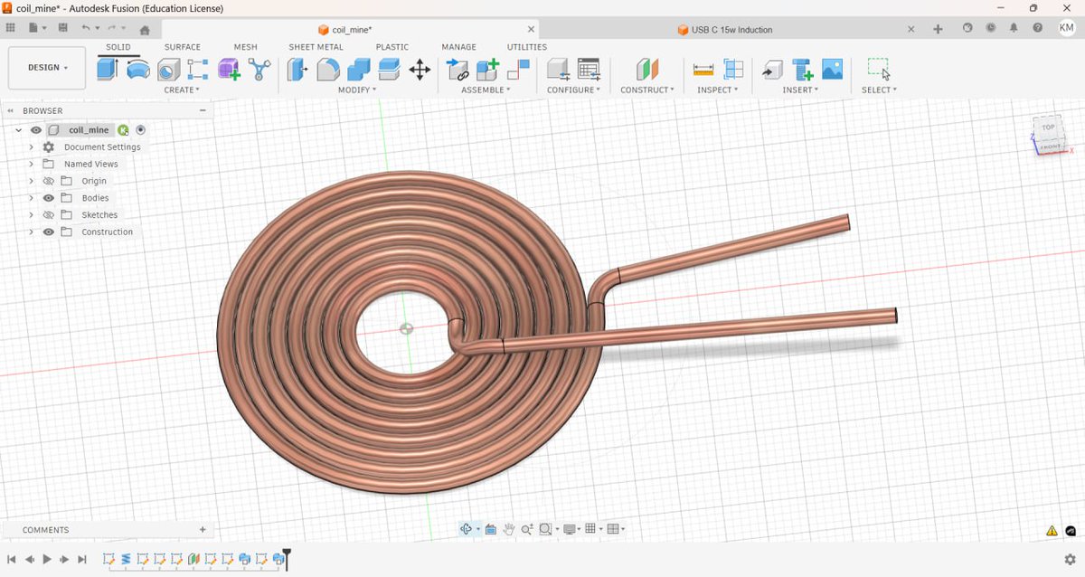 my view earlier today