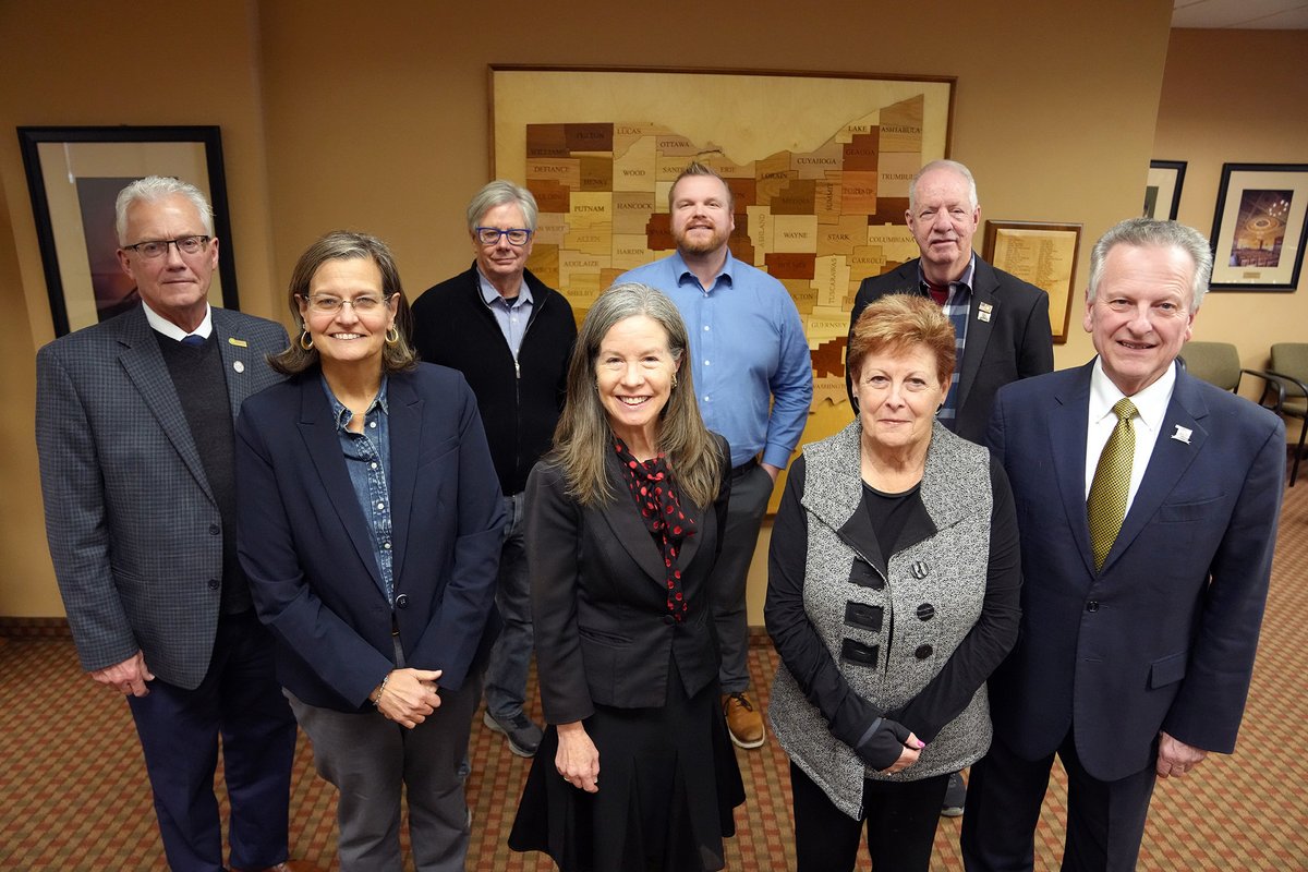 OHCounties's tweet photo. County leaders from across Ohio gathered for #CCAO’s 2026 Board organizational meeting, swearing in new members and welcoming President @DeniseDriehaus. A strong start to a year focused on collaboration, leadership, and county priorities statewide.
#OhioCounties #Ohio88 https://t.co/3aNwlTeFKD